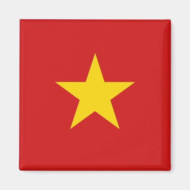 Vietnam Flag Magnet (Vorne)