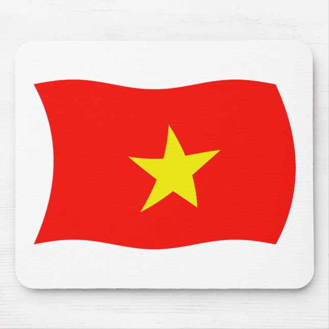 Vietnam Flag Mousepad (Vorne)