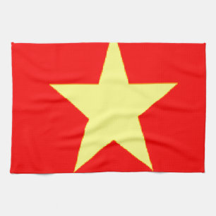 vietnam-Flagge Geschirrtuch