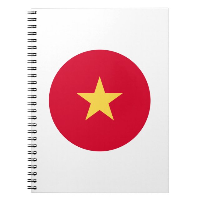 Vietnam-Flagge Notizblock (Vorderseite)