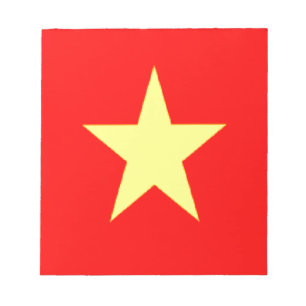vietnam-Flagge Notizblock