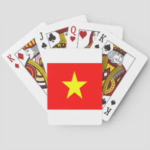 vietnam-Flagge Spielkarten
