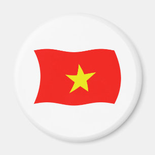 Vietnam-Flaggenmagnet Magnet