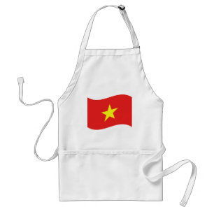 Vietnam-Flaggenwelle Schürze
