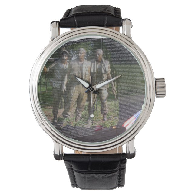 Vietnam-Gedenkuhr Armbanduhr (Vorderseite)