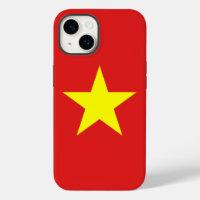Vietnam - gelber Star-iPhone-Fall