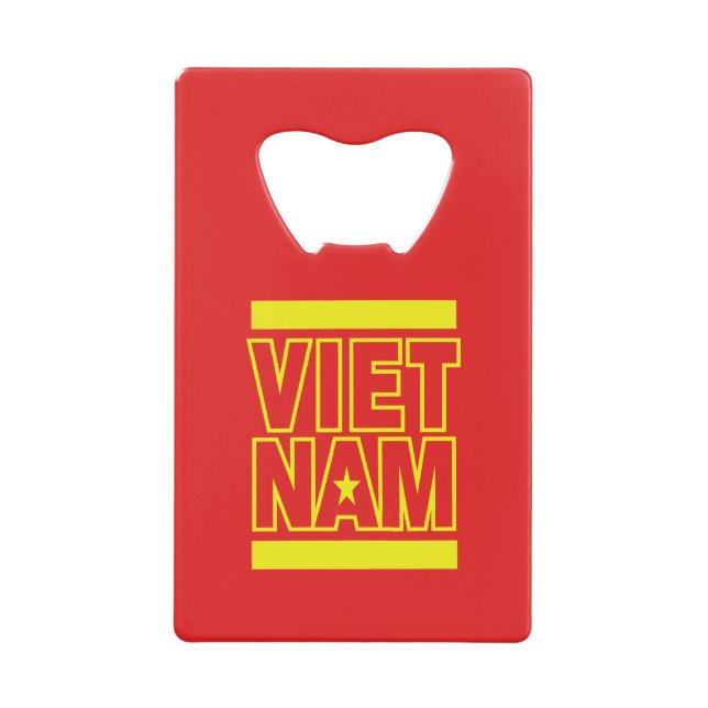 VIETNAM GELDBEUTEL FLASCHENÖFFNER (Vorderseite)