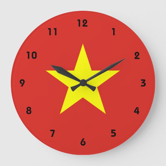 Vietnam Große Wanduhr (Vorderseite)