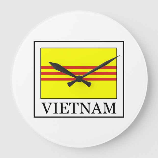 Vietnam Große Wanduhr (Vorderseite)