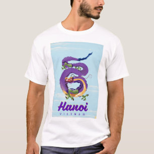 Vietnam Hanoi Vintage Drachenschildkröte T-Shirt