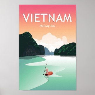 Vietnam hat ein großes Plakat