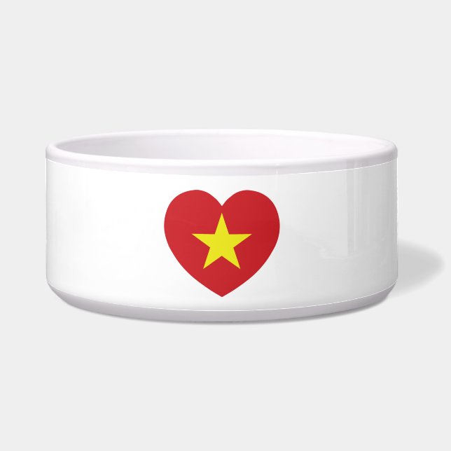 Vietnam-Herzenflagge Napf (Vorderseite)
