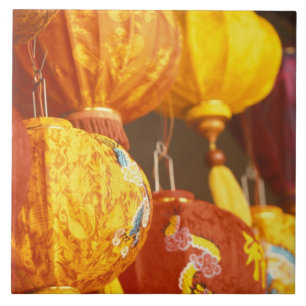 Vietnam, Hoi An Große Laternen, Souvenirs Fliese