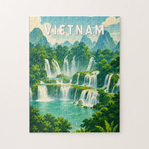 Vietnam Illustration Reise Kunst Vintage
