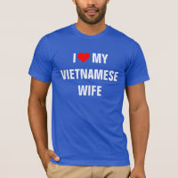 Vietnam : J'aime ma T-shirt femme vietnamienne