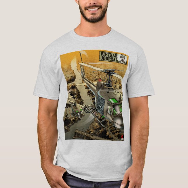 Vietnam Journal V2 Design Basic T - Shirt (Vorderseite)