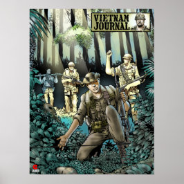 Vietnam Journal V5 Designplakat Poster