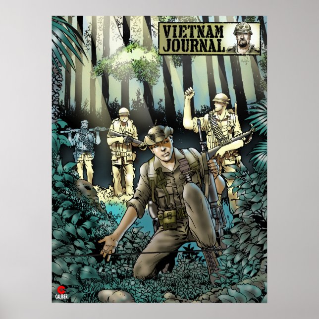 Vietnam Journal V5 Designplakat Poster (Vorne)