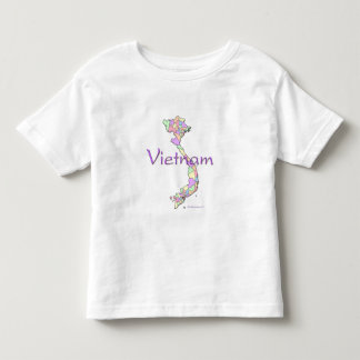 Vietnam-Karte Kleinkind T-shirt