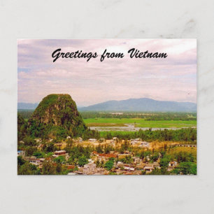 Vietnam Landgrüße Postkarte