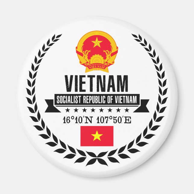 Vietnam Magnet (Vorne)