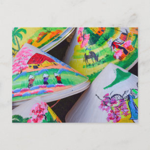 Vietnam Non-La oder Conical Hat Postkarte