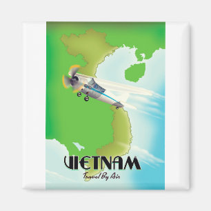 Vietnam per Luft Urlaubsdruck. Magnet