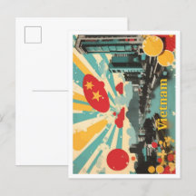 Vietnam Pop Art Travel Illustration