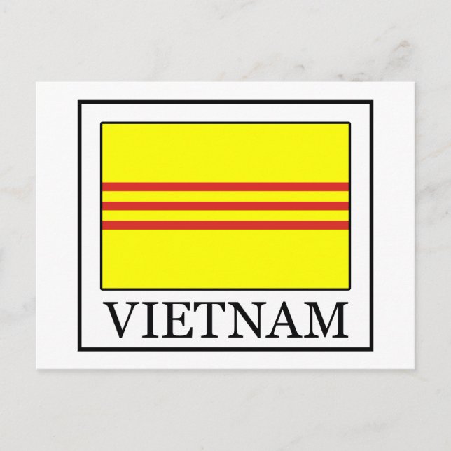 Vietnam Postkarte (Vorderseite)