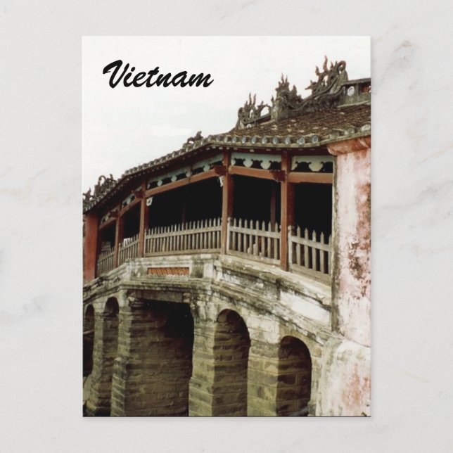 Vietnam Postkarte (Vorderseite)