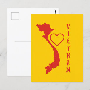 Vietnam Postkarte