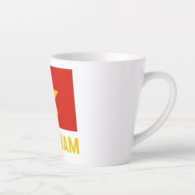 Viêtnam Pride Mug - Drapeau rouge avec Yellow Star (Droite)