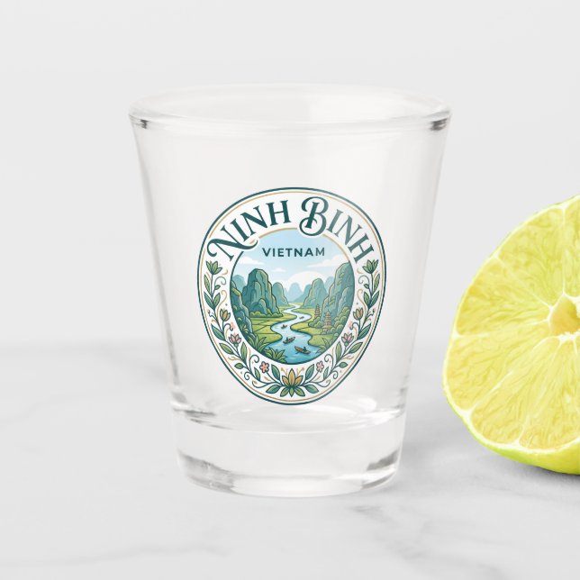 Vietnam Schnapsglas (Vorderseite)