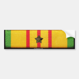 Vietnam-Service-Band - Kampagnen-Stern Autoaufkleber