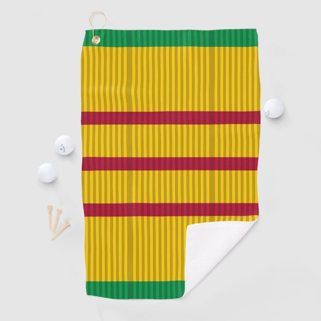 Vietnam Service Medal Band Golfhandtuch (Insitu)