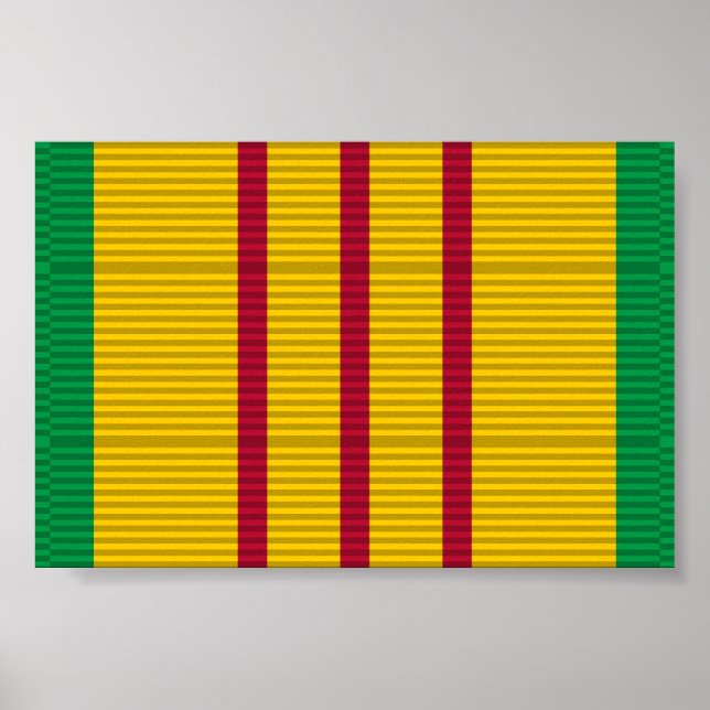 Vietnam Service Medal Band Poster (Vorne)
