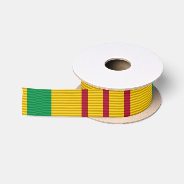 Vietnam Service Medal Band Satinband (Spule)