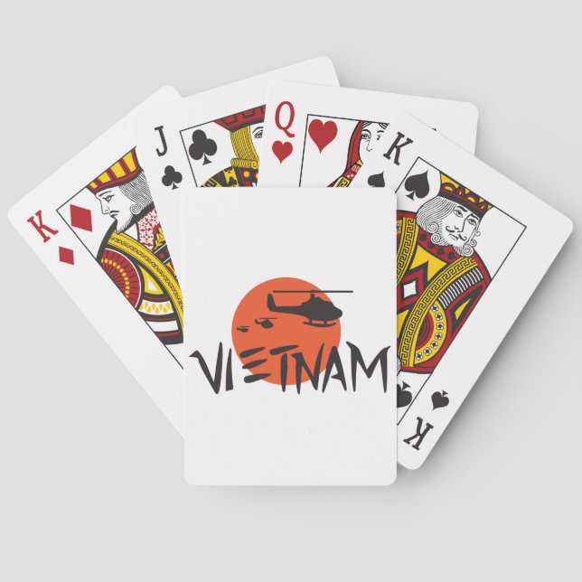 Vietnam Spielkarten (Rückseite)