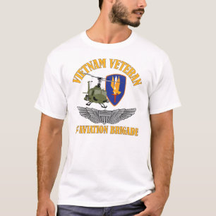 Vietnam-Tierarzt-Flieger-Flügel T-Shirt