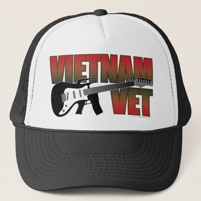 Vietnam-Tierarzt Truckerkappe (Vorderseite)