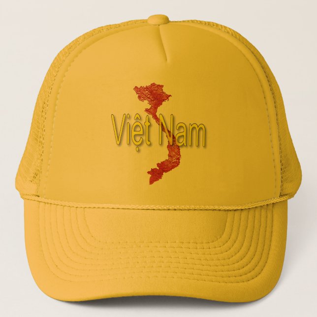 Vietnam Truckerkappe (Vorderseite)