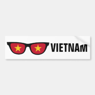 Vietnam übernimmt den benutzerdefinierten Text- un Autoaufkleber