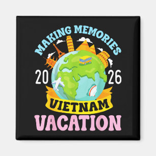 Vietnam Urlaub 2026 Reise Erinnerungen Schaffen Fa Magnet