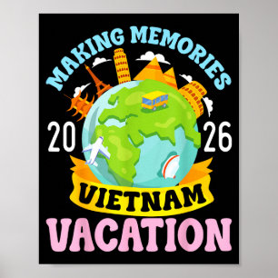 Vietnam Urlaub 2026 Reise Erinnerungen Schaffen Fa Poster