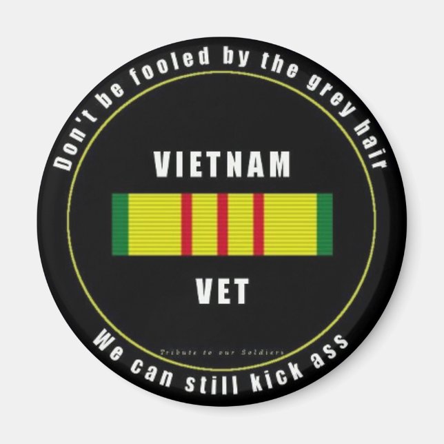 Vietnam Vet Magnet (Vorne)
