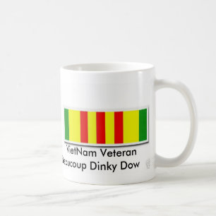 Vietnam-Veteran Beaucoup Dinky Dow Kaffeetasse