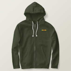 Vietnam-Veteran Bestickter Hoodie