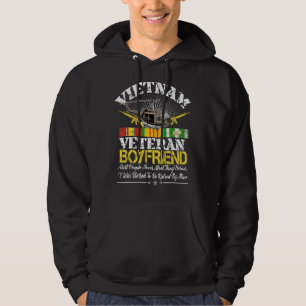 Vietnam Veteran Boyfriend, erhoben von meinem Held Hoodie