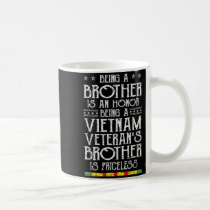 Vietnam Veteran Bruder zu sein ist unbezahlbare Fa Kaffeetasse