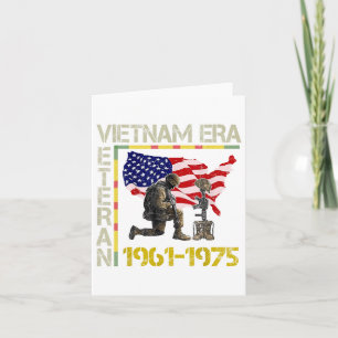 Vietnam Veteran Era 1961 1975 Gedenkflagge Usa Am Karte